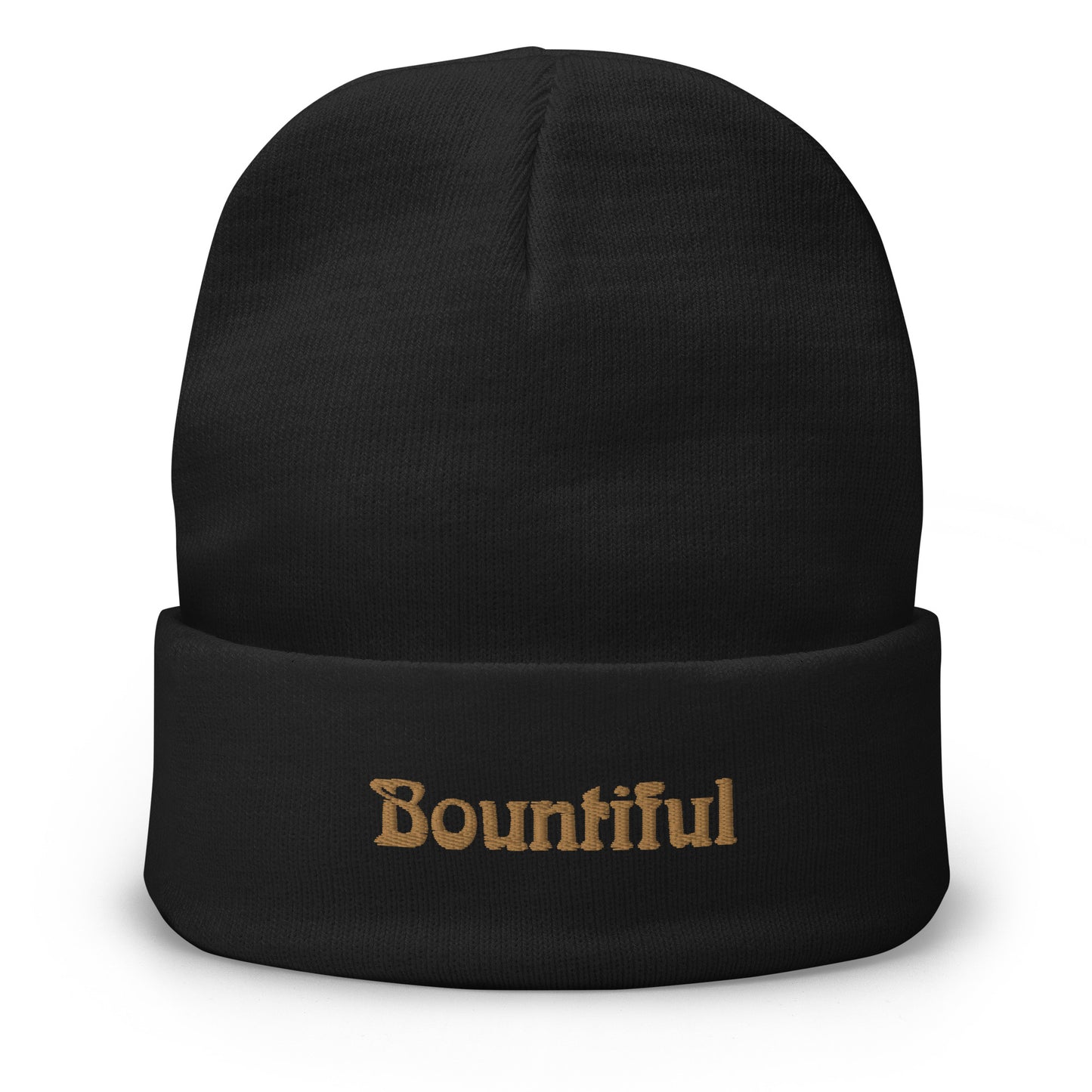 Embroidered Beanie